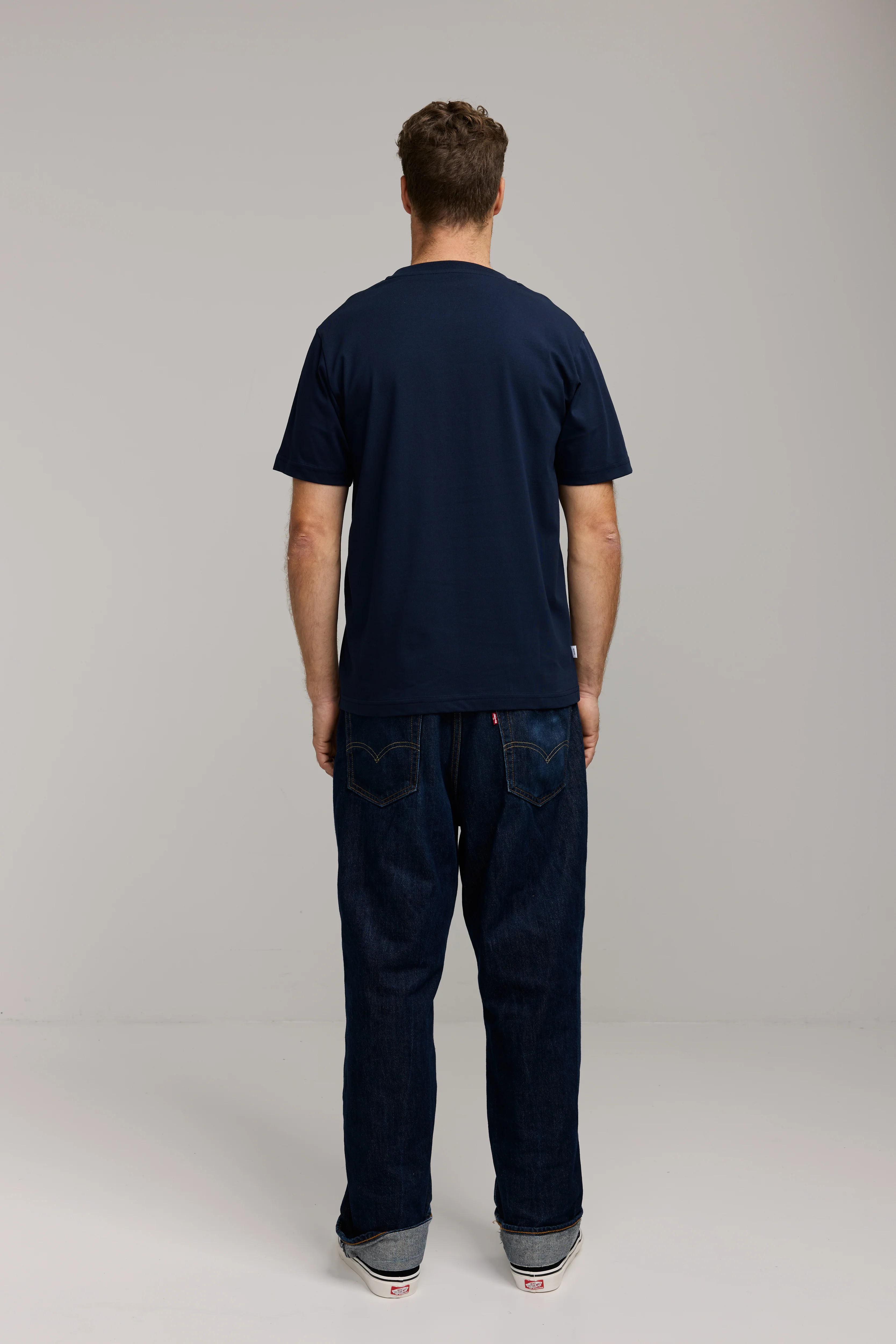 Makia Kummeli A-Ryhmä T-shirt, tummansininen - Image 4