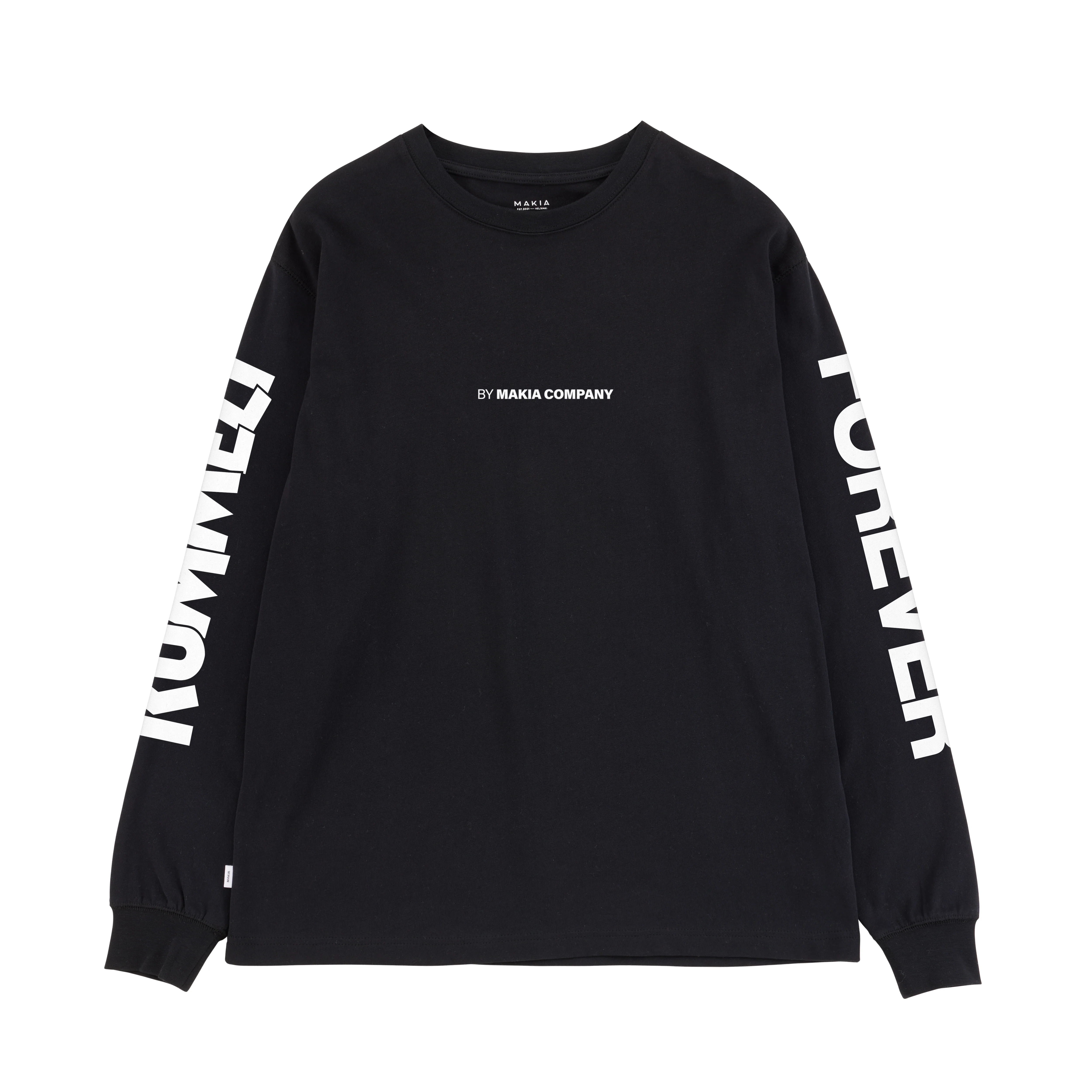 Makia Kummeli Forever Long Sleeve Shirt, musta