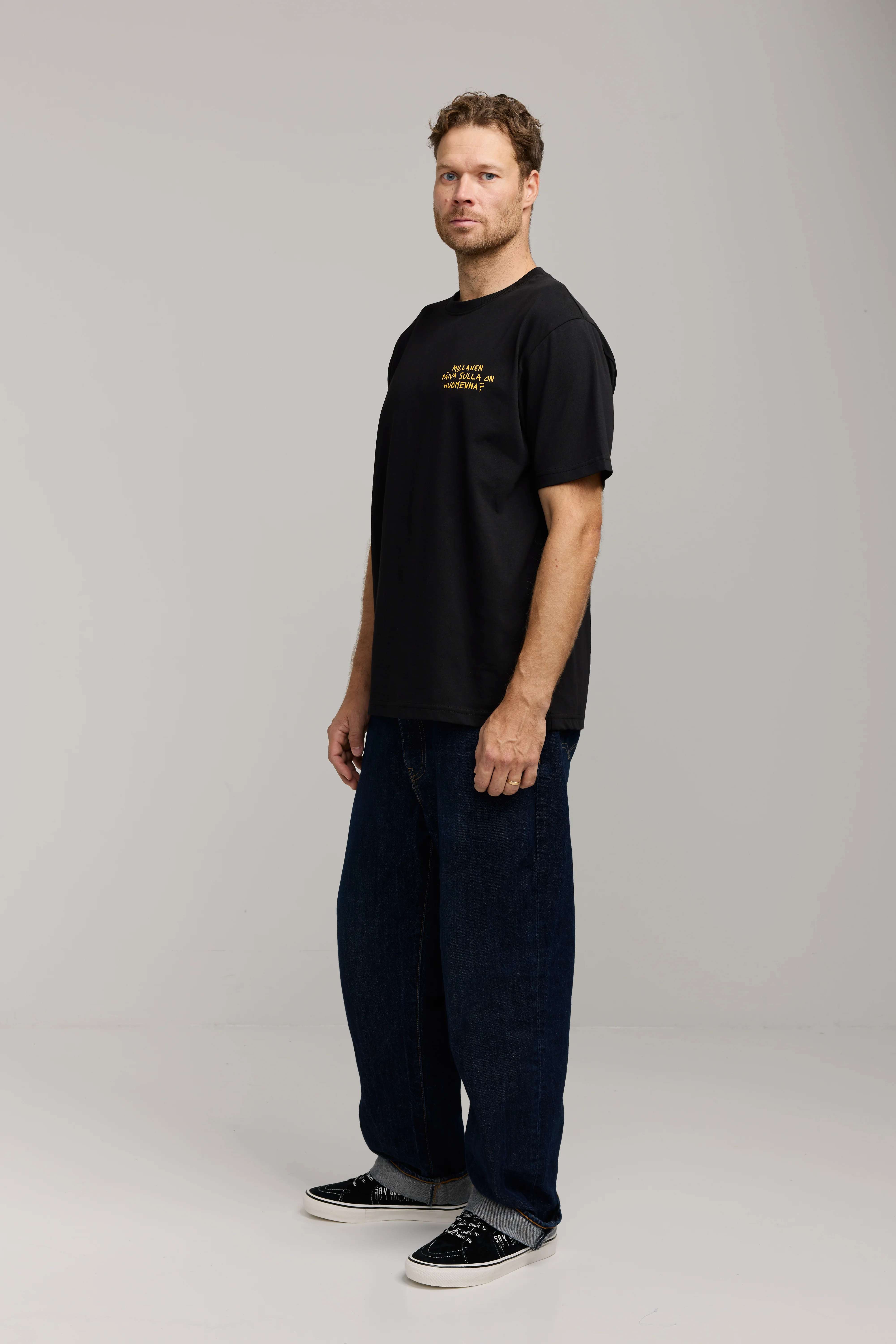 Makia Kummeli Huomenna T-shirt, musta - Image 6