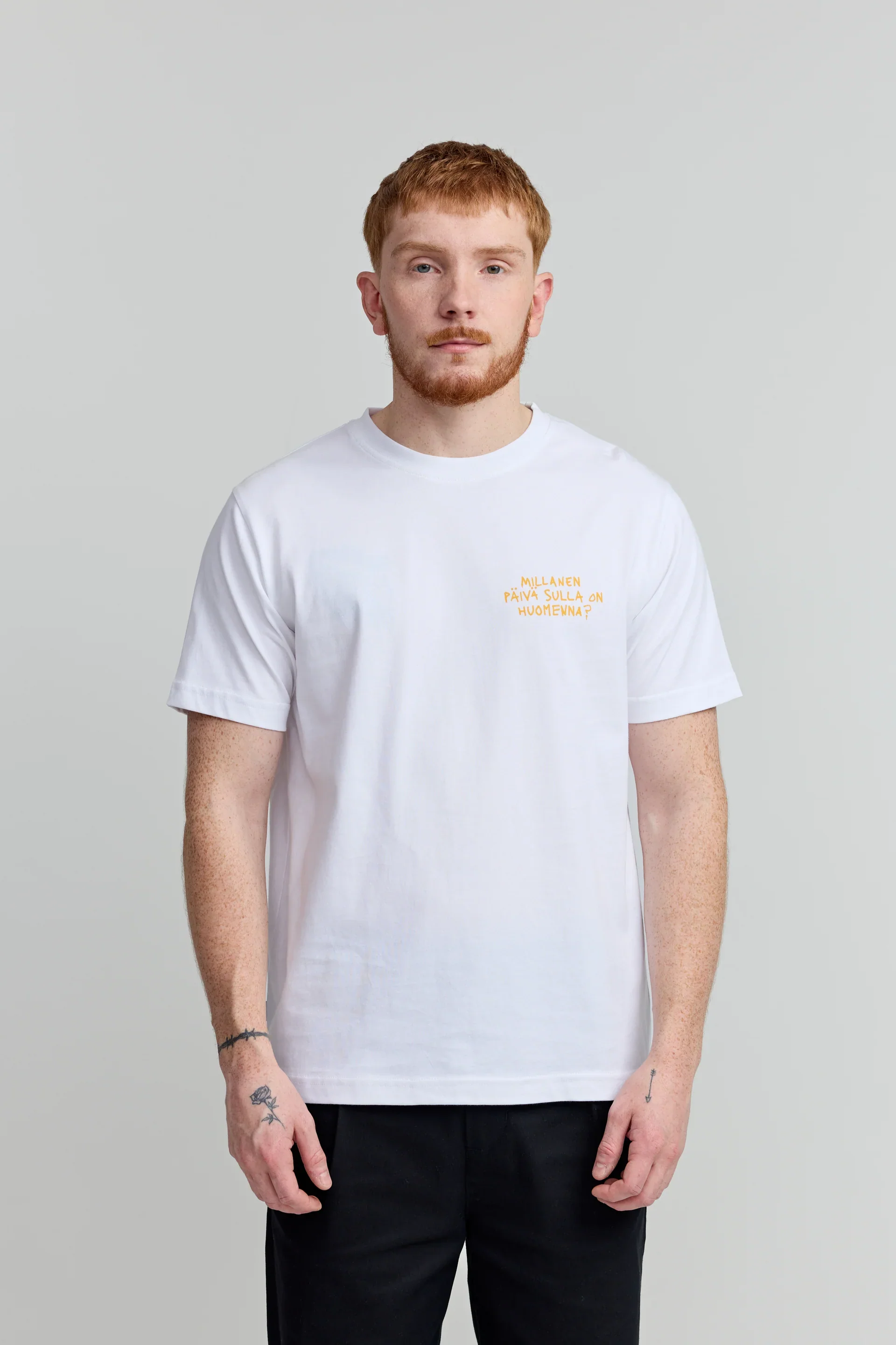 Makia t-paita Kummeli Huomenna T-shirt, valkoinen - Image 2