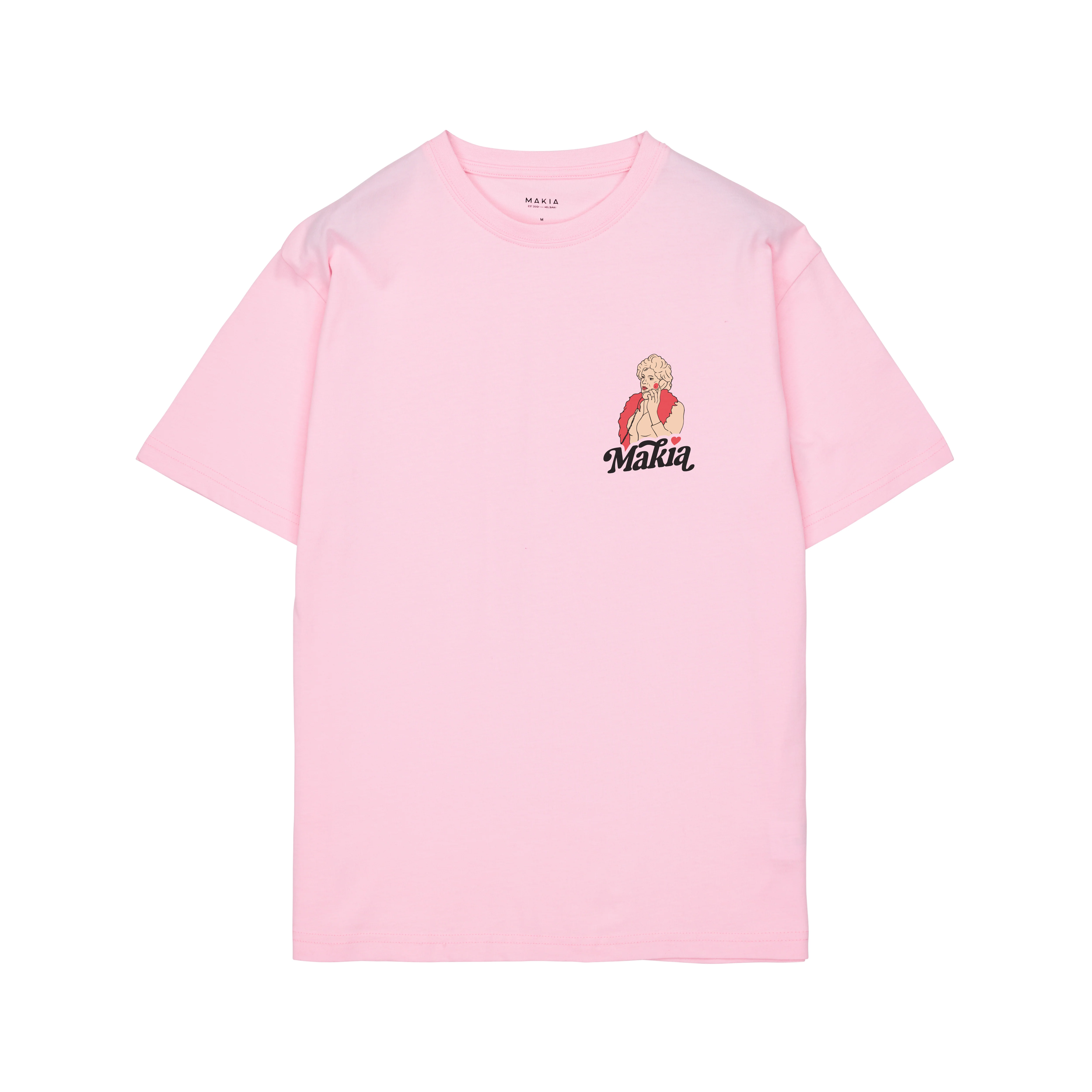 Makia Kummeli Seksipuhelin T-shirt, vaaleanpunainen - Image 2
