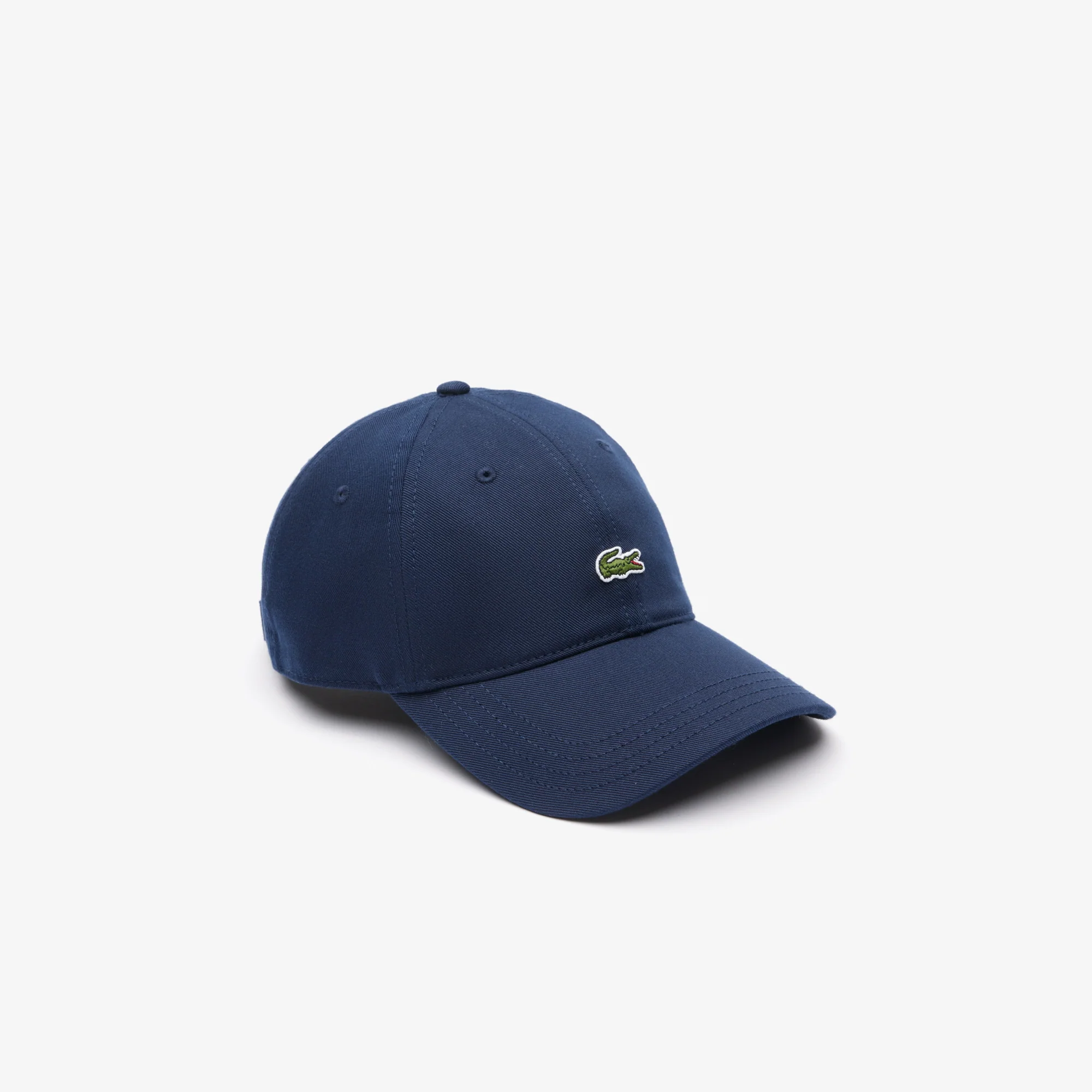 Lacoste miesten lippis, COTTON TWILL CAP WITH CROC Tummansininen
