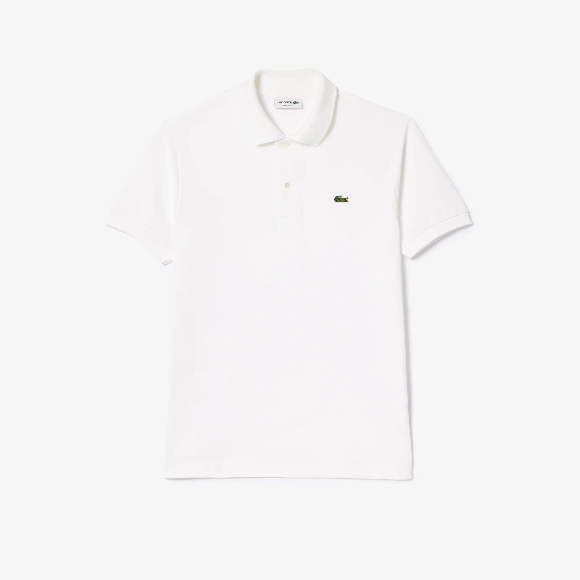 Lacoste Miesten Pikeepaita, ORIGINAL L1212 POLO NOS Valkoinen - Image 3