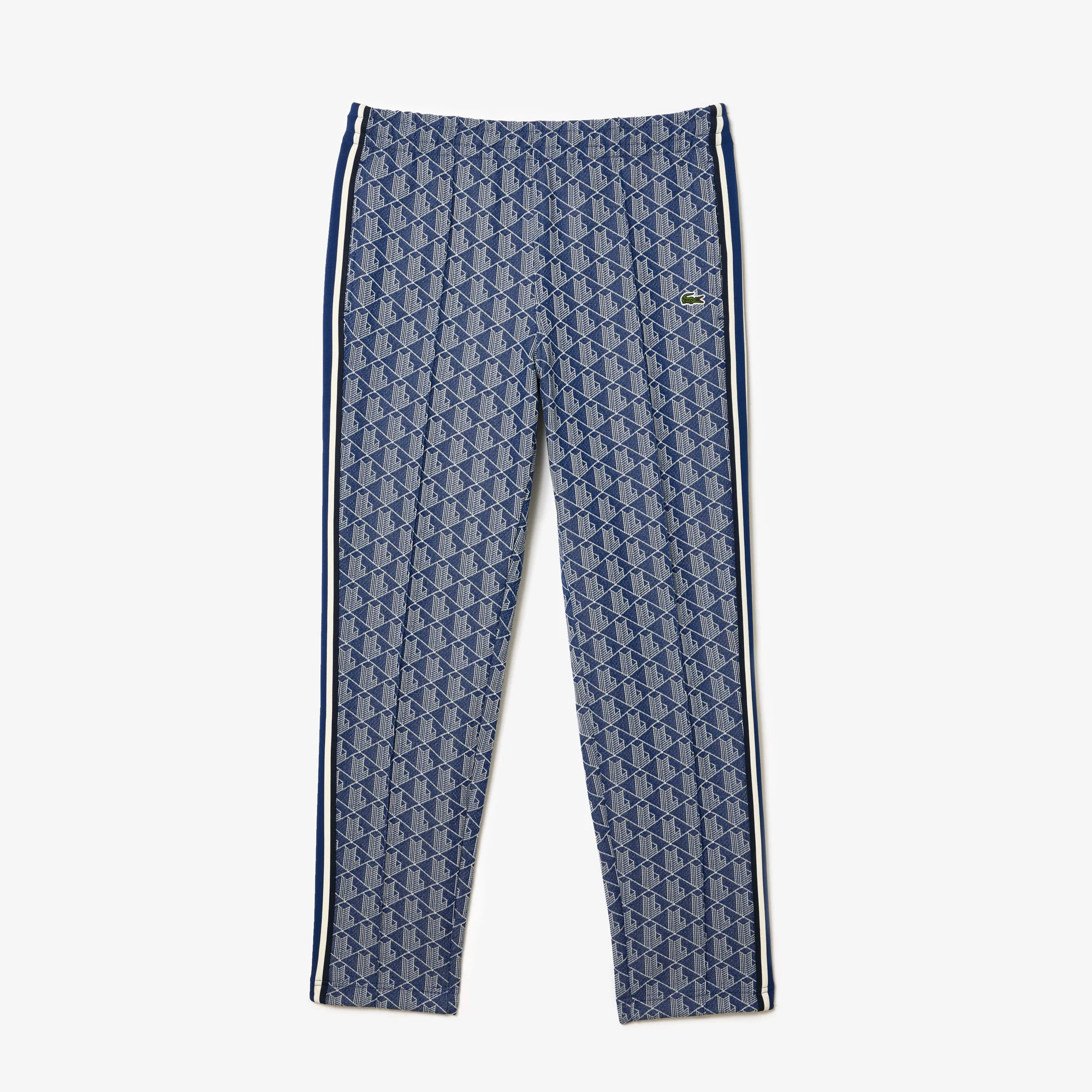 Lacoste Miesten Verryttelyhousut, MONOGRAM TRACK PANT Sininen Kuosi - Image 3