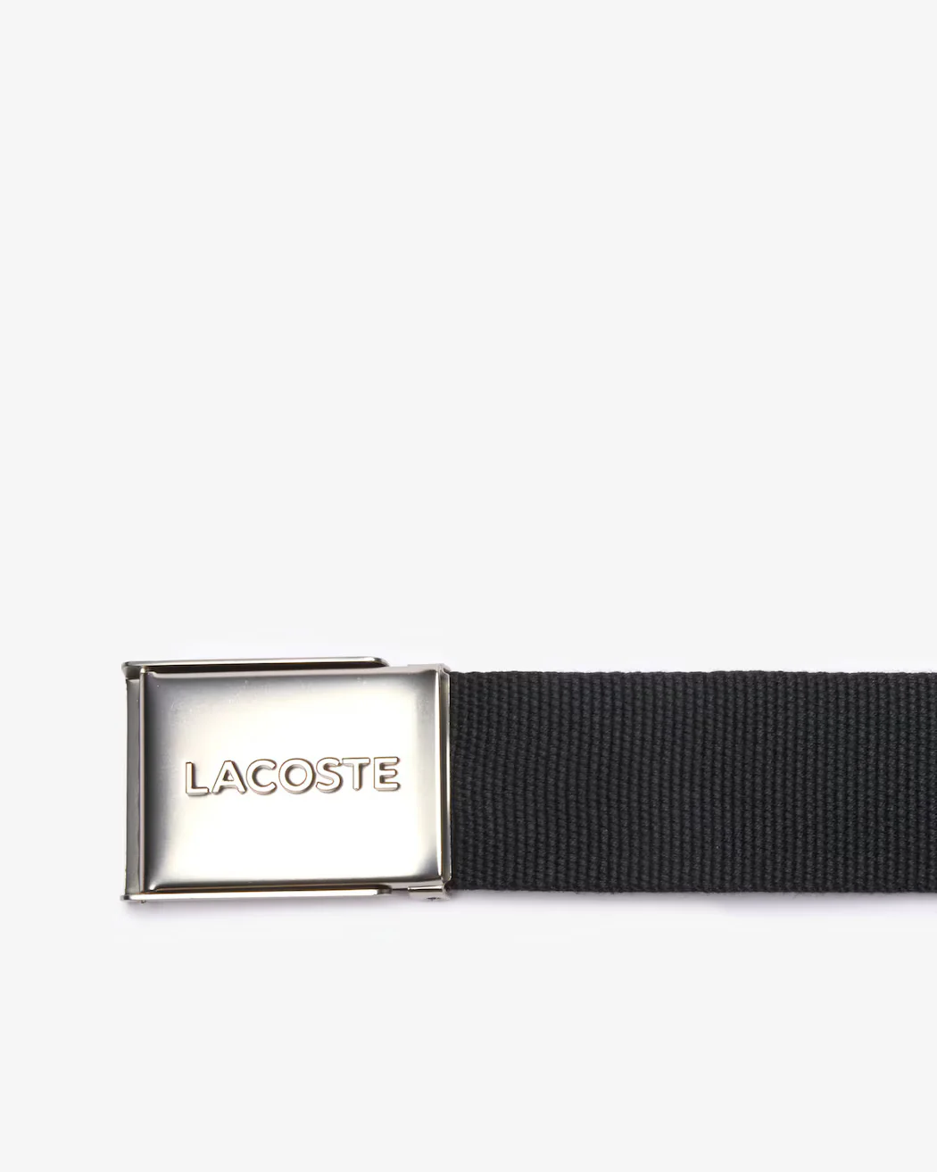 Lacoste miesten vyö, BELT WOVEN STRAP IN BOX Musta - Image 2