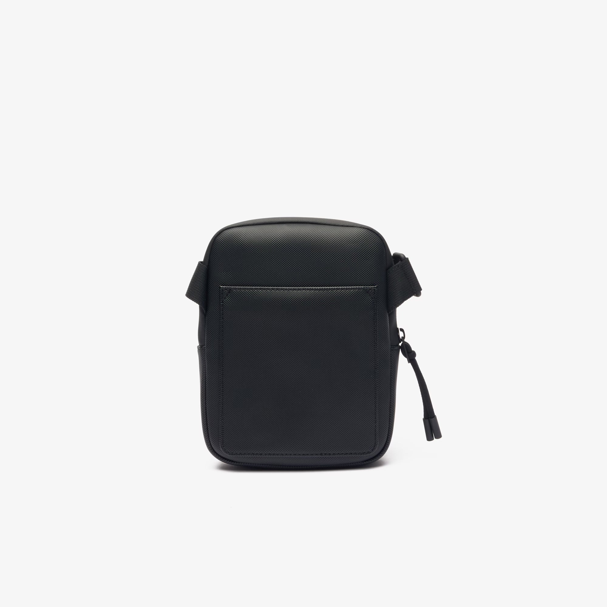 Lacoste olkalaukku, LACOSTE SMALL FLAT CROSSOVER BAG Musta - Image 3