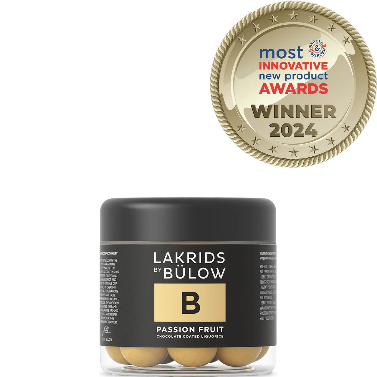 Lakrids by Bülow lakritsi Small B Passion Fruit