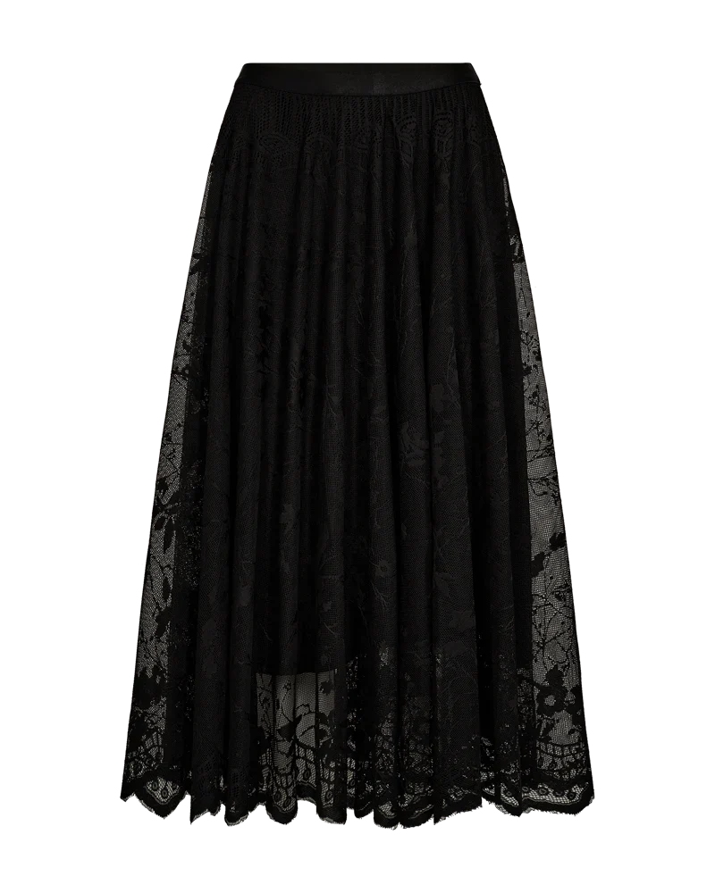 Freequent naisten hame LALLY SKIRT, musta - Image 5