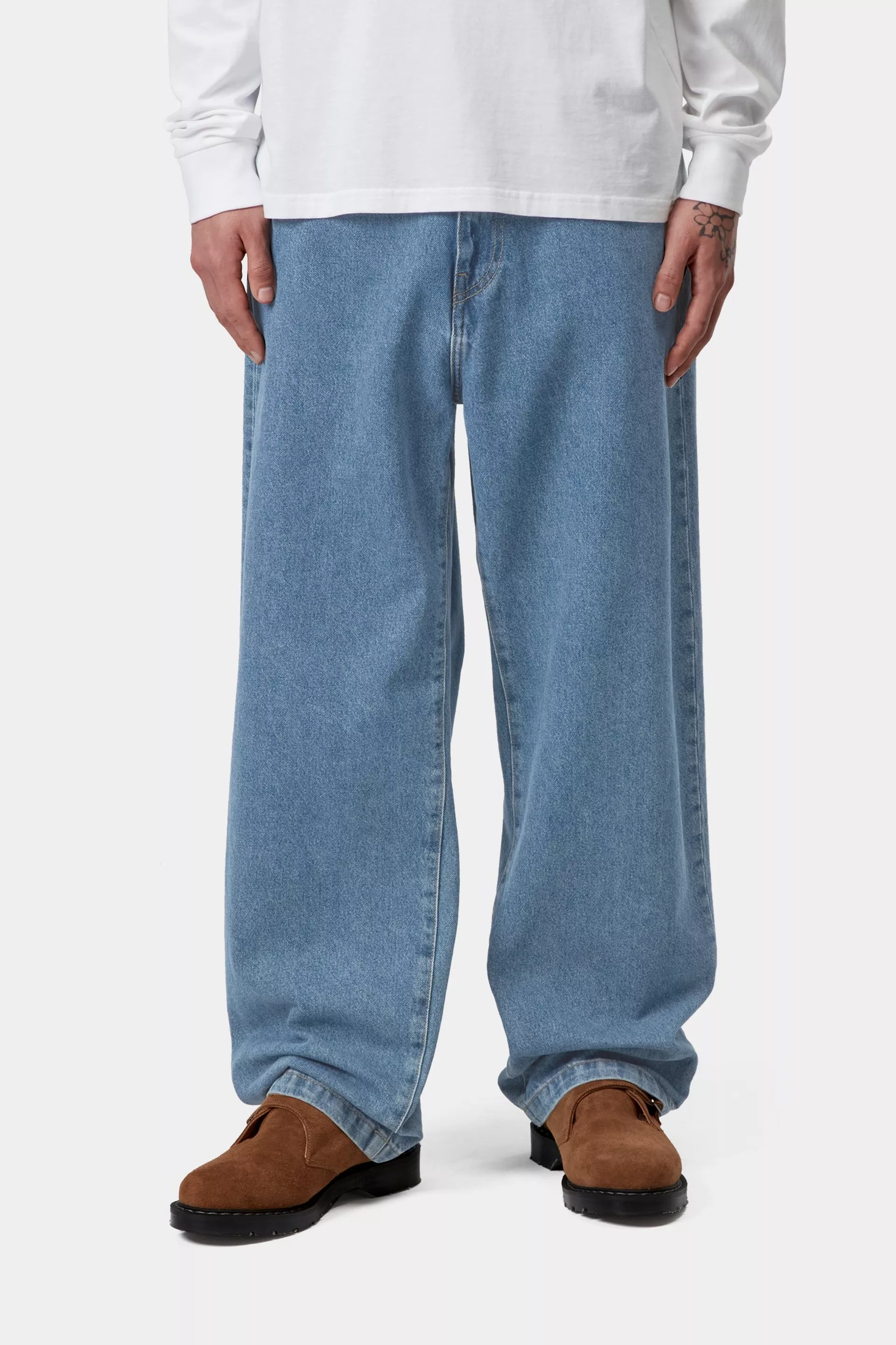 Carhartt miesten farkut Landon Jeans 'Robertson' Denim, sininen - Image 3