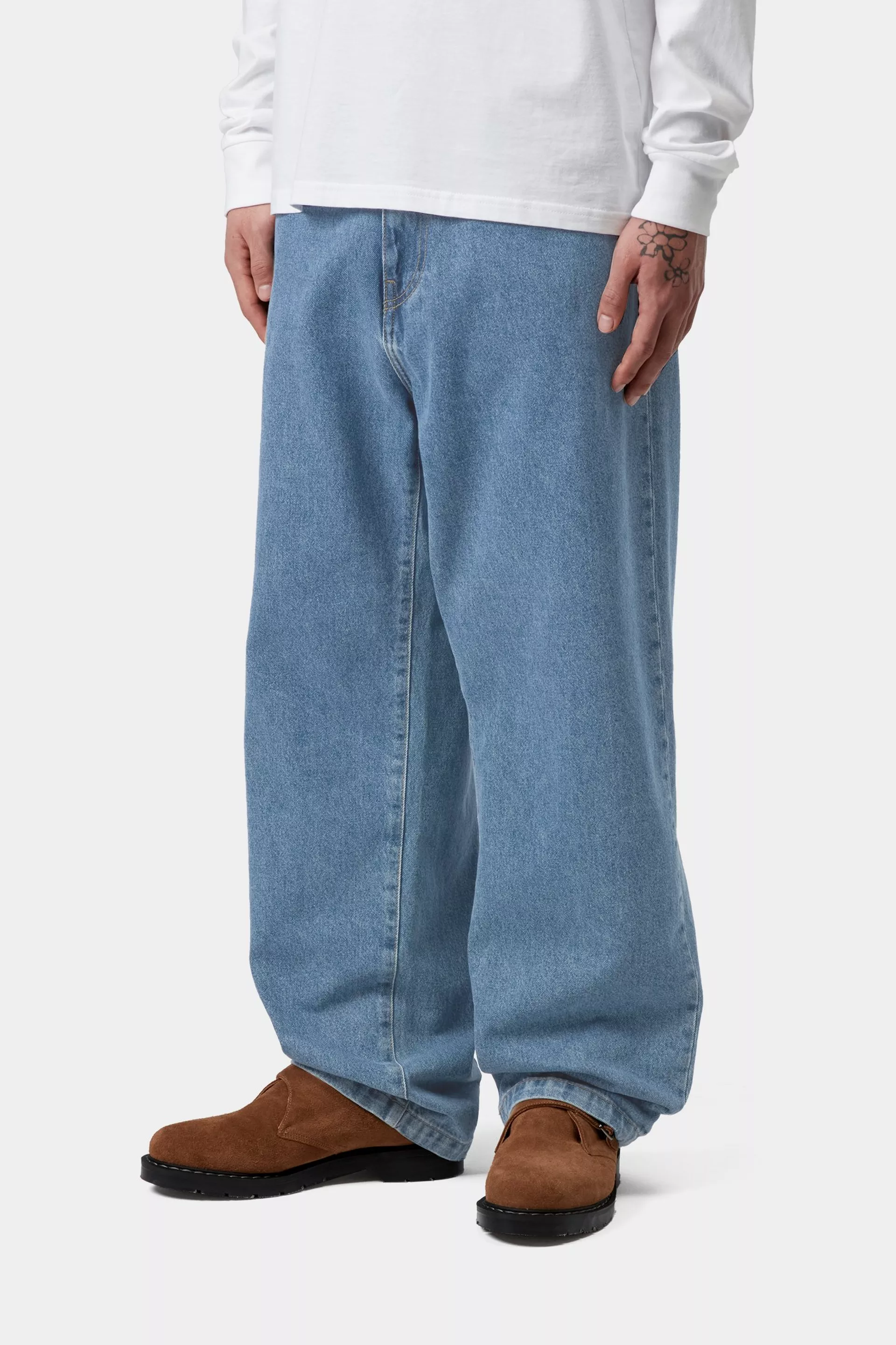 Carhartt miesten farkut Landon Jeans 'Robertson' Denim, sininen - Image 4