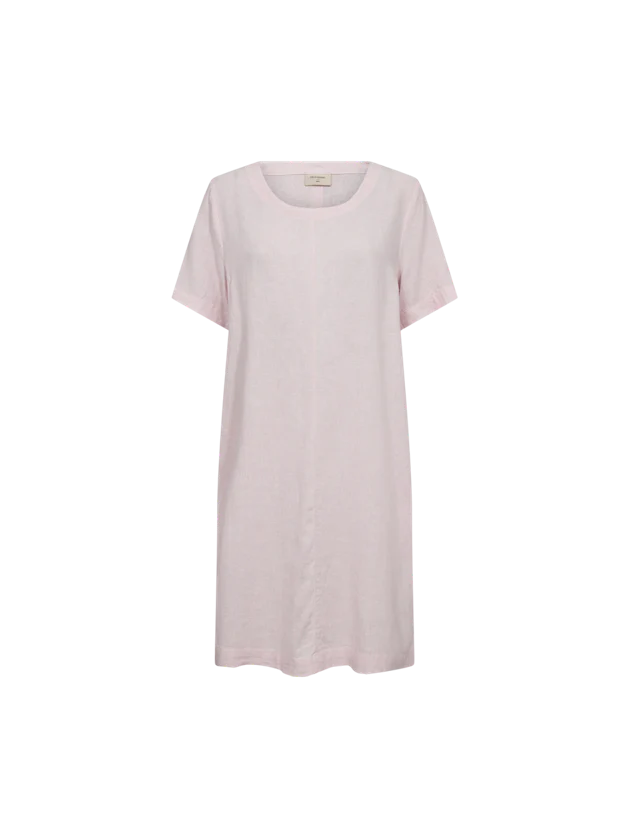 Freequent mekko Lava Dress, raidallinen pinkki