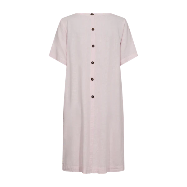 Freequent mekko Lava Dress, raidallinen pinkki - Image 2