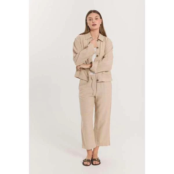 Freequent naisten takki Lava Jacket, hiekka - Image 3