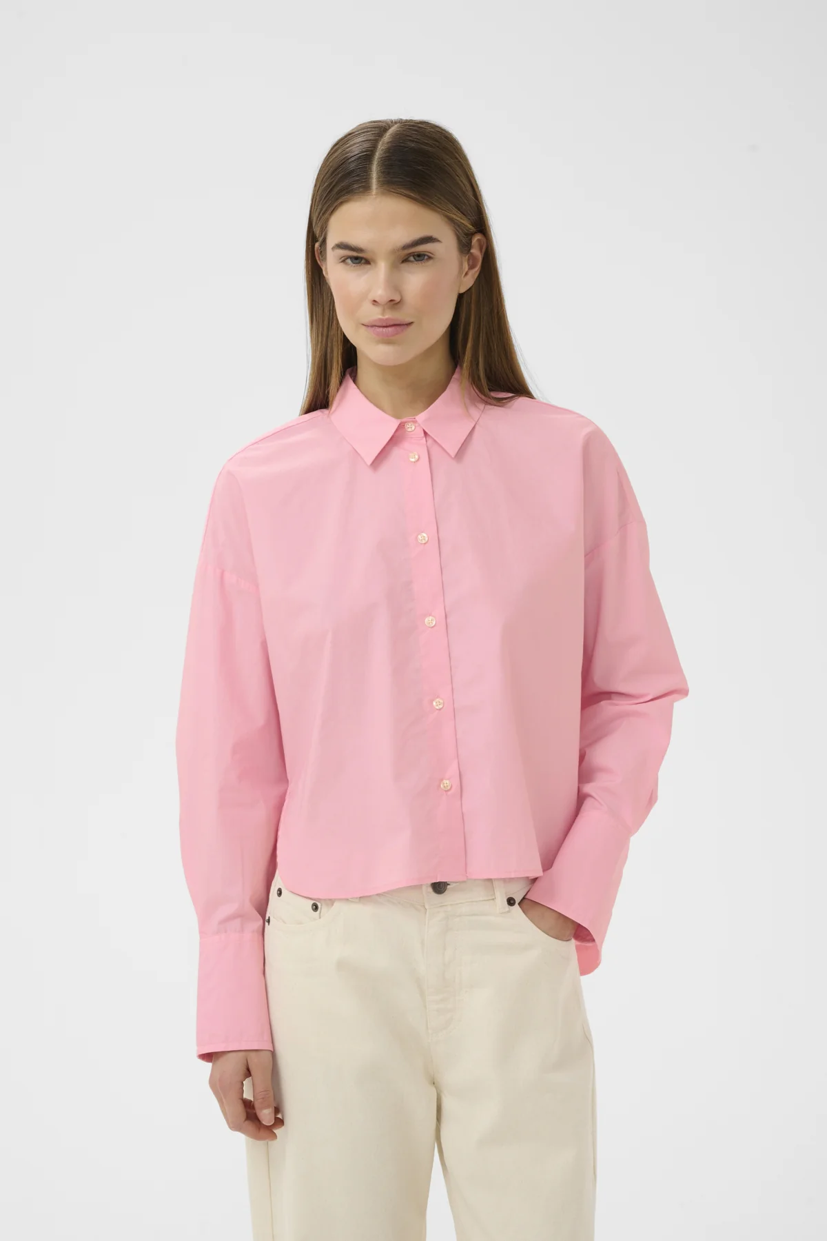 Inwear naisten paitapusero LeloIW Neola Shirt, Candy Pink