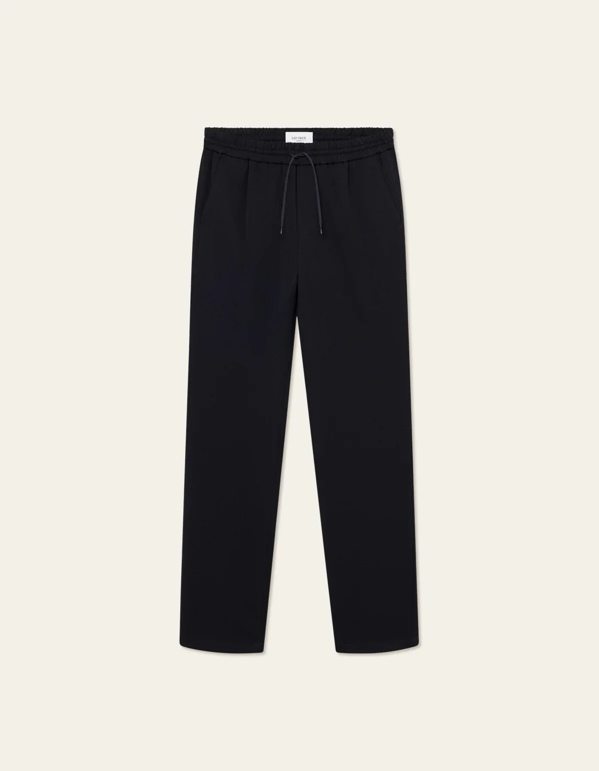 Les Deux miesten housut, PATRICK DRAWSTRING PANT Tummansininen