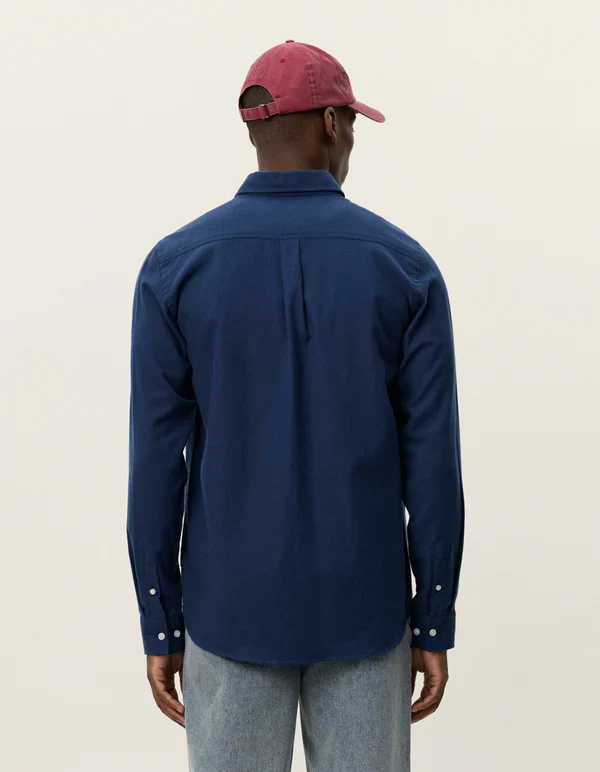 Les Deux miesten kauluspaita Desert Reg Shirt, tummansininen - Image 3
