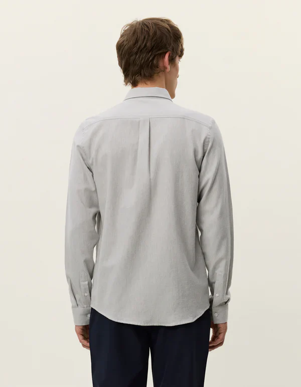 Les Deux miesten kauluspaita Desert Reg Shirt, vaaleanharmaa - Image 3