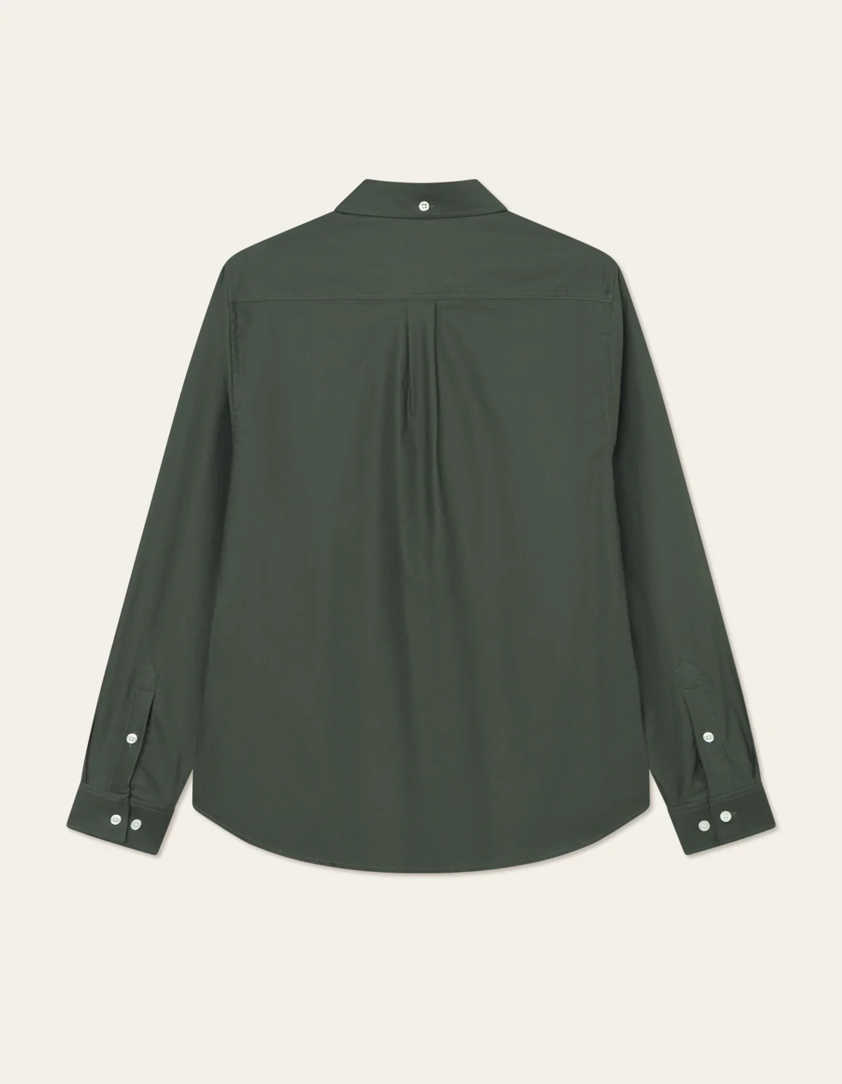 Les Deux miesten kauluspaita, KONRAD OXFORD SHIRT Tummanvihreä - Image 3