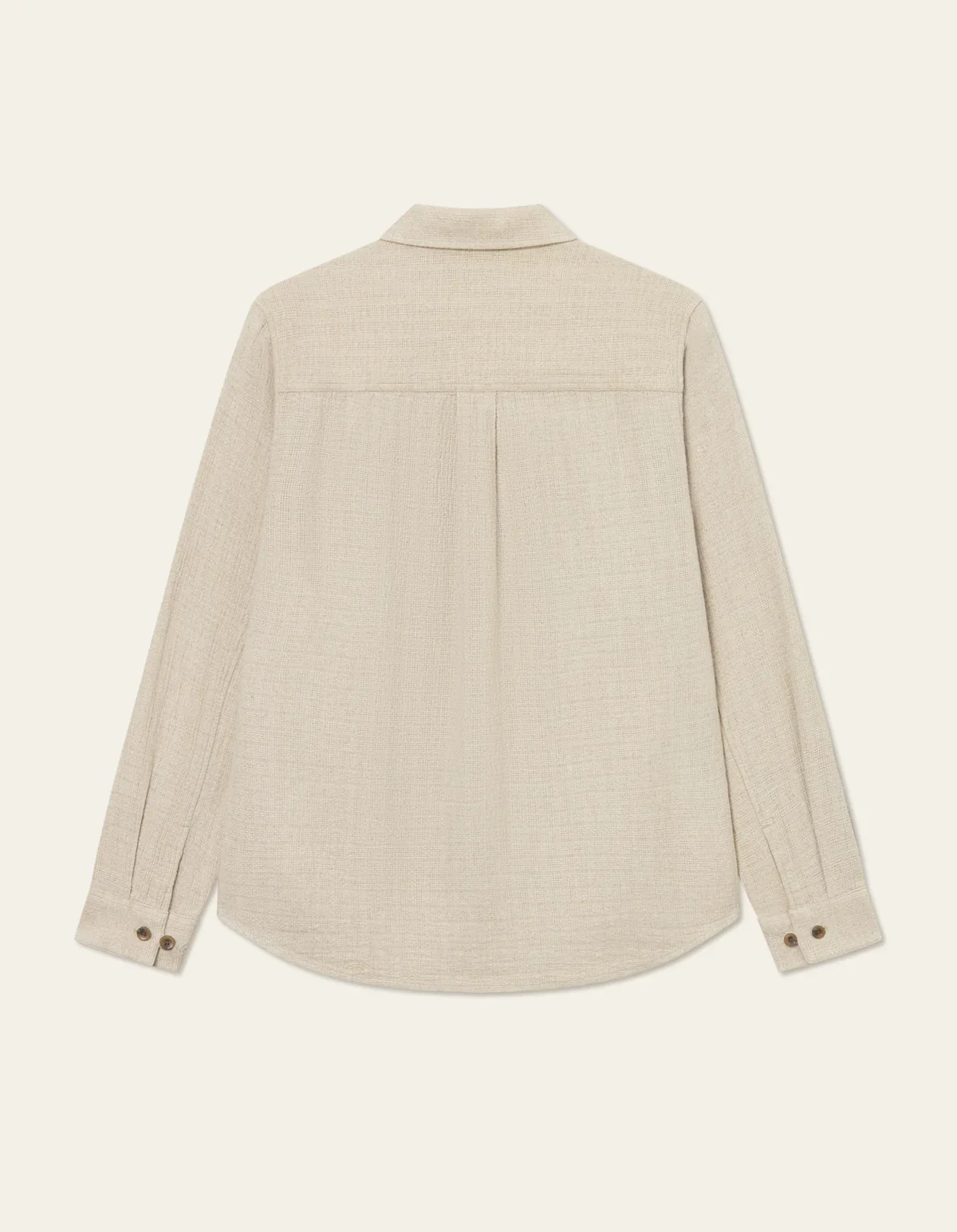 Les Deux miesten paita, HAMILTON OVERSHIRT Hiekka - Image 2