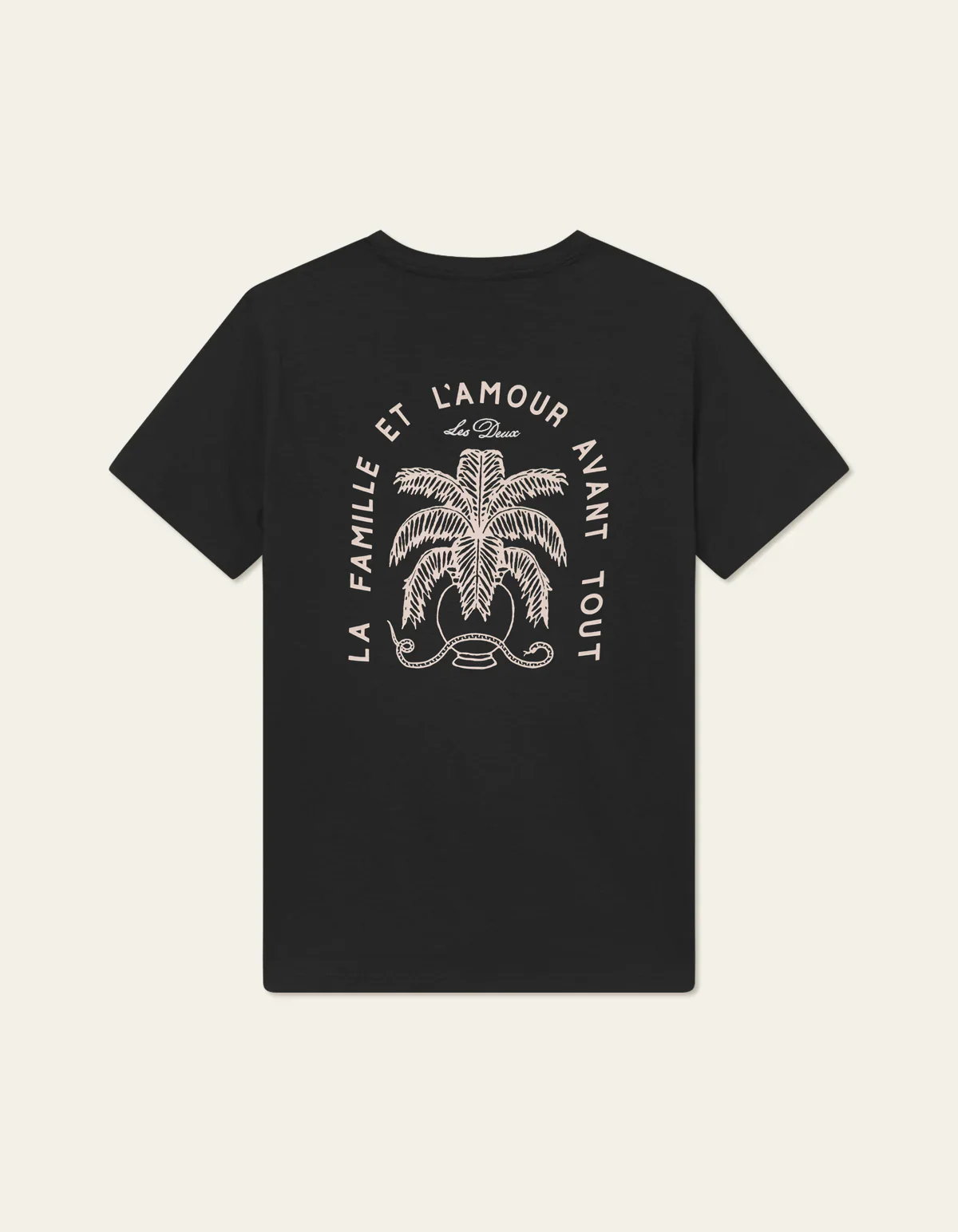 Les Deux miesten t-paita, DIAZ T-SHIRT Musta - Image 2