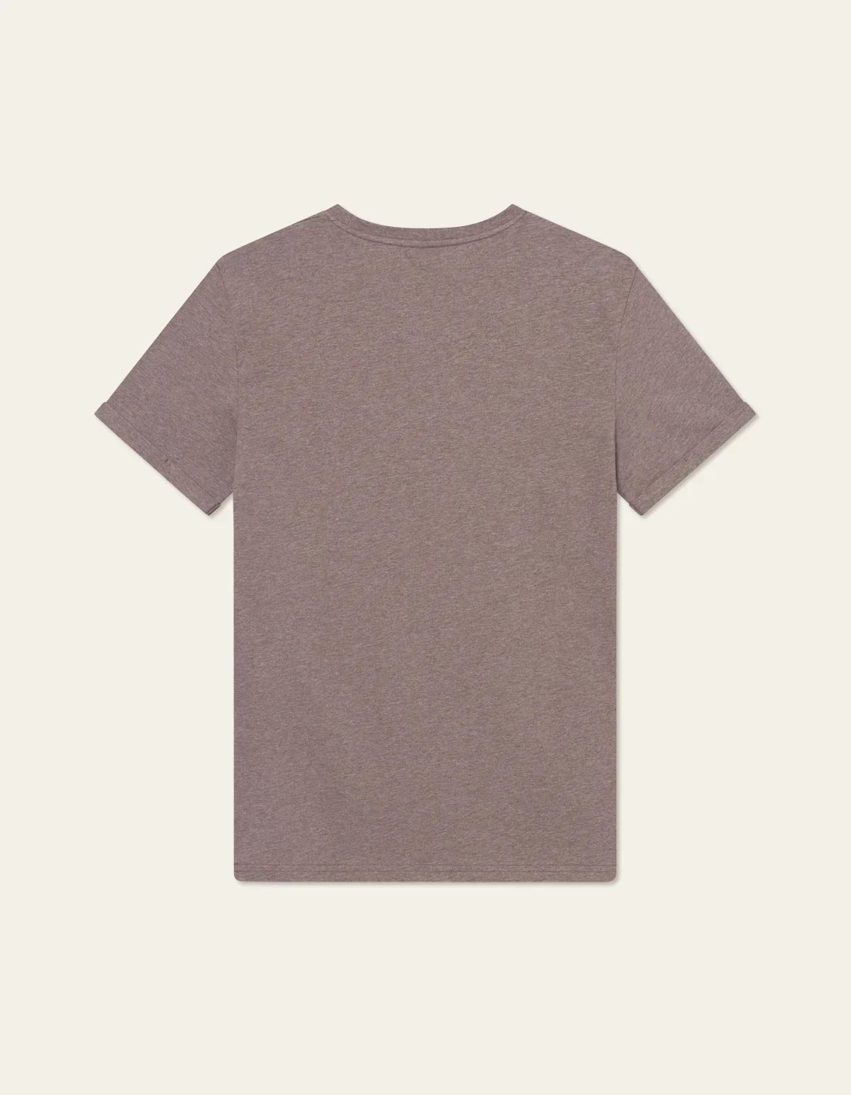 Les Deux miesten t-paita, NORREGAARD CONTRAST T-SHIRT Keskiruskea - Image 2