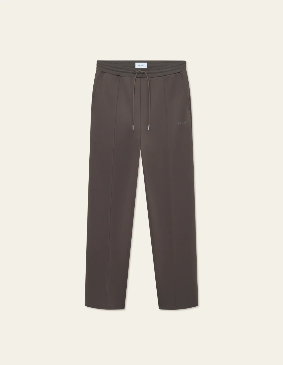 Les Deux miesten verryttelyhousut Ballier Casual Track Pant Seasonal, keskiruskea - Image 3