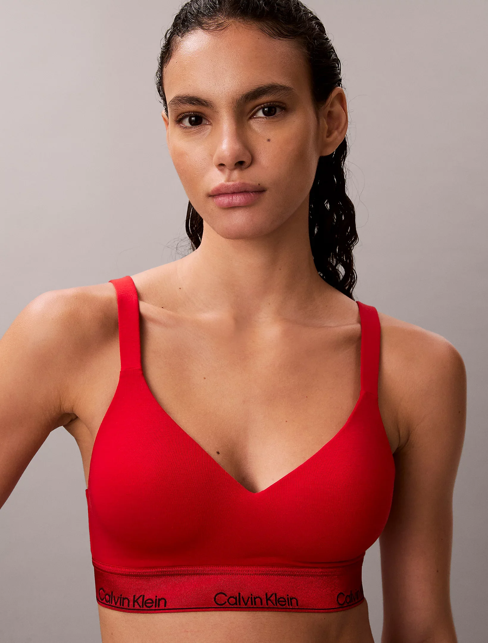 Calvin Klein naisten rintaliivit Lift Bralette, punainen