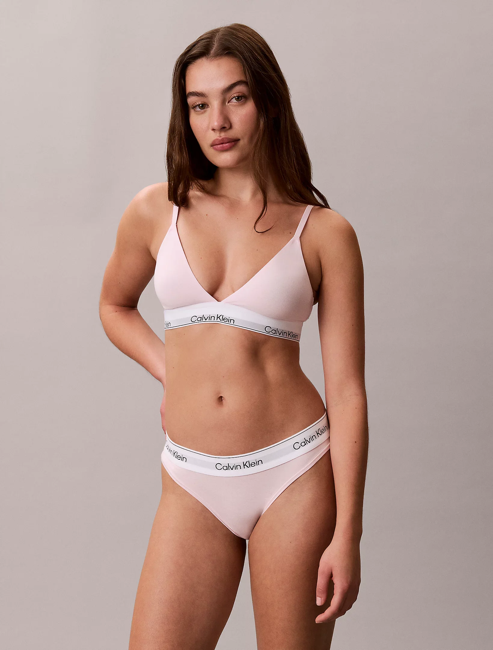 Calvin Klein naisten rintaliivit Lightly Lined Triangle, vaaleanpunainen - Image 5