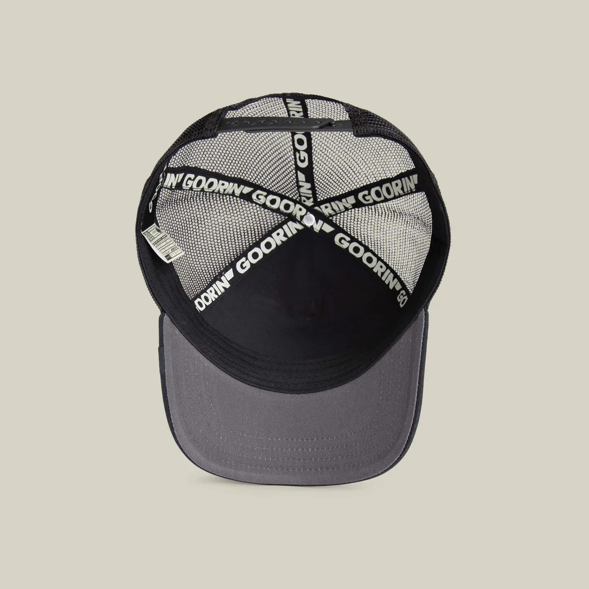 Goorin Bros lippis Lone Wolf Trucker, musta - Image 10