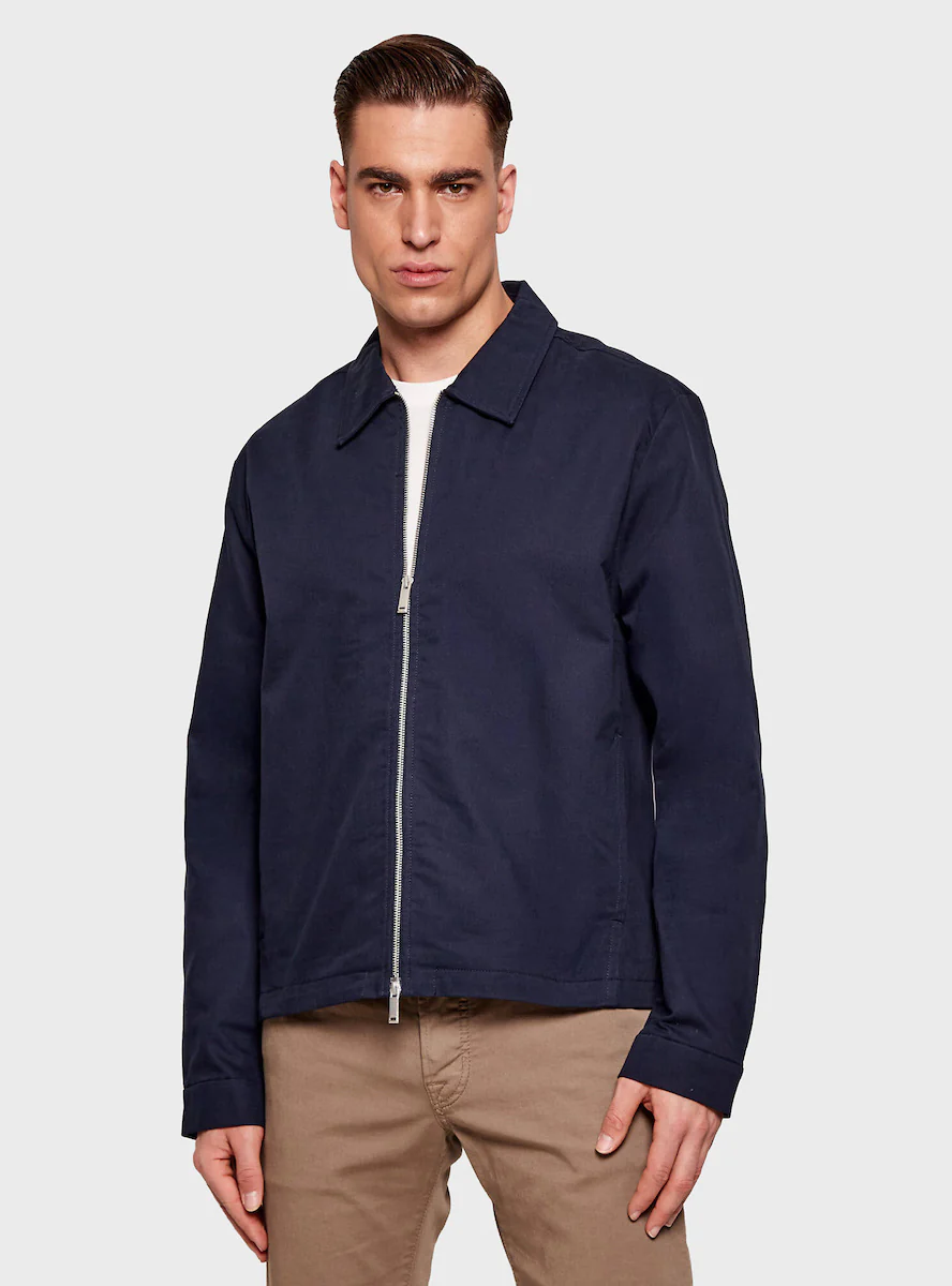 Calvin Klein Menswear miesten takki LS Corron Dobby Blouson Jacket, tummansininen
