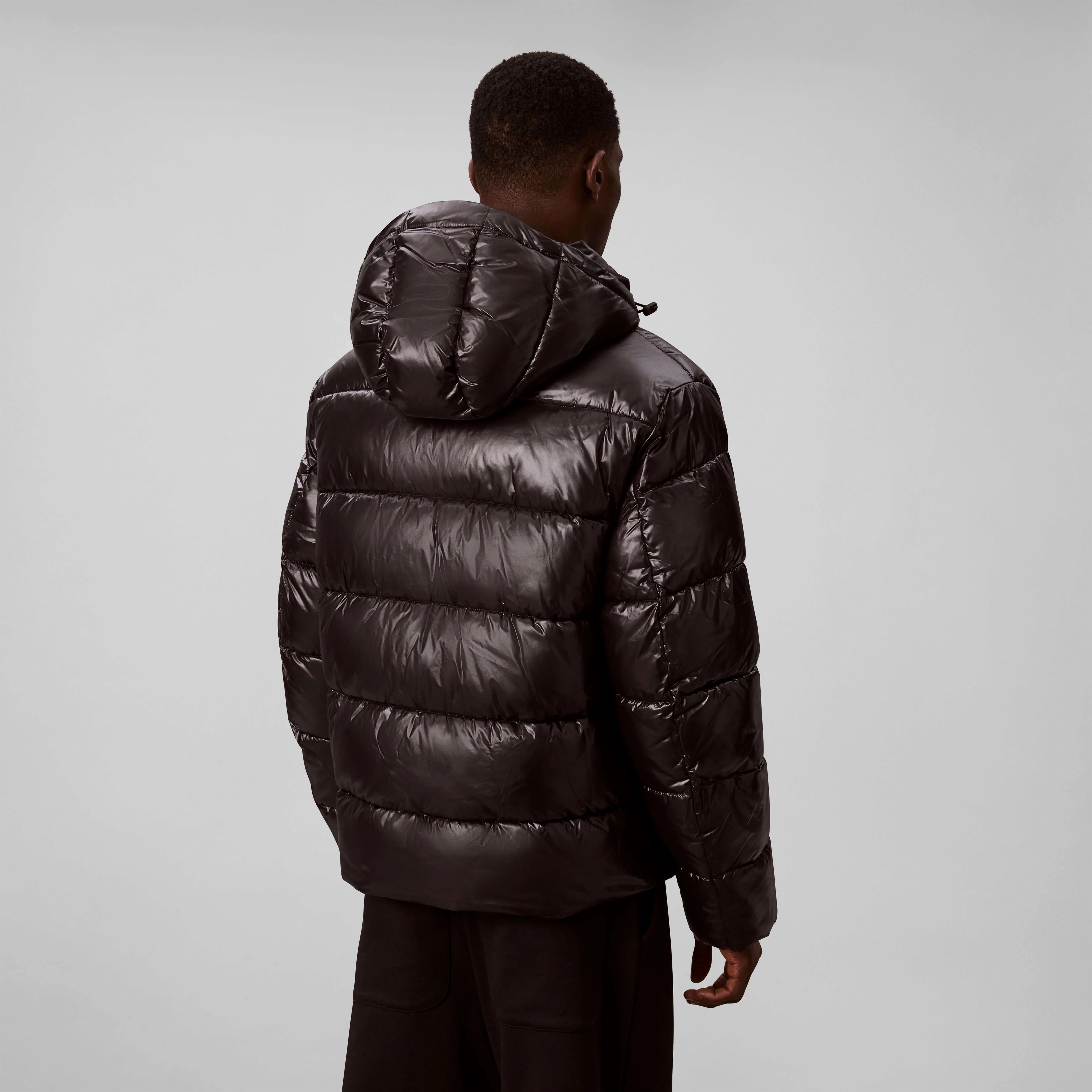 Calvin Klein Menswear LS Glossy Channeled Puffer JKT,  musta - Image 2