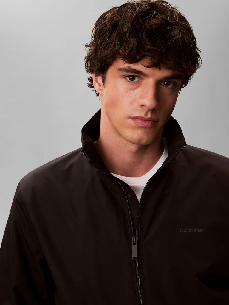Calvin Klein Menswear tuulitakki LS Nylon Stand Collar Windbreaker, musta - Image 5