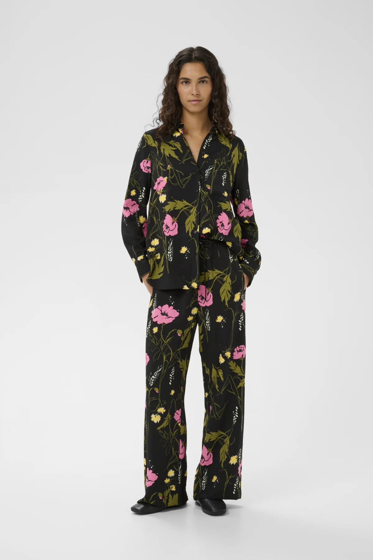 Inwear naisten housut Lucilleiw Pant, kukallinen kuosi - Image 6