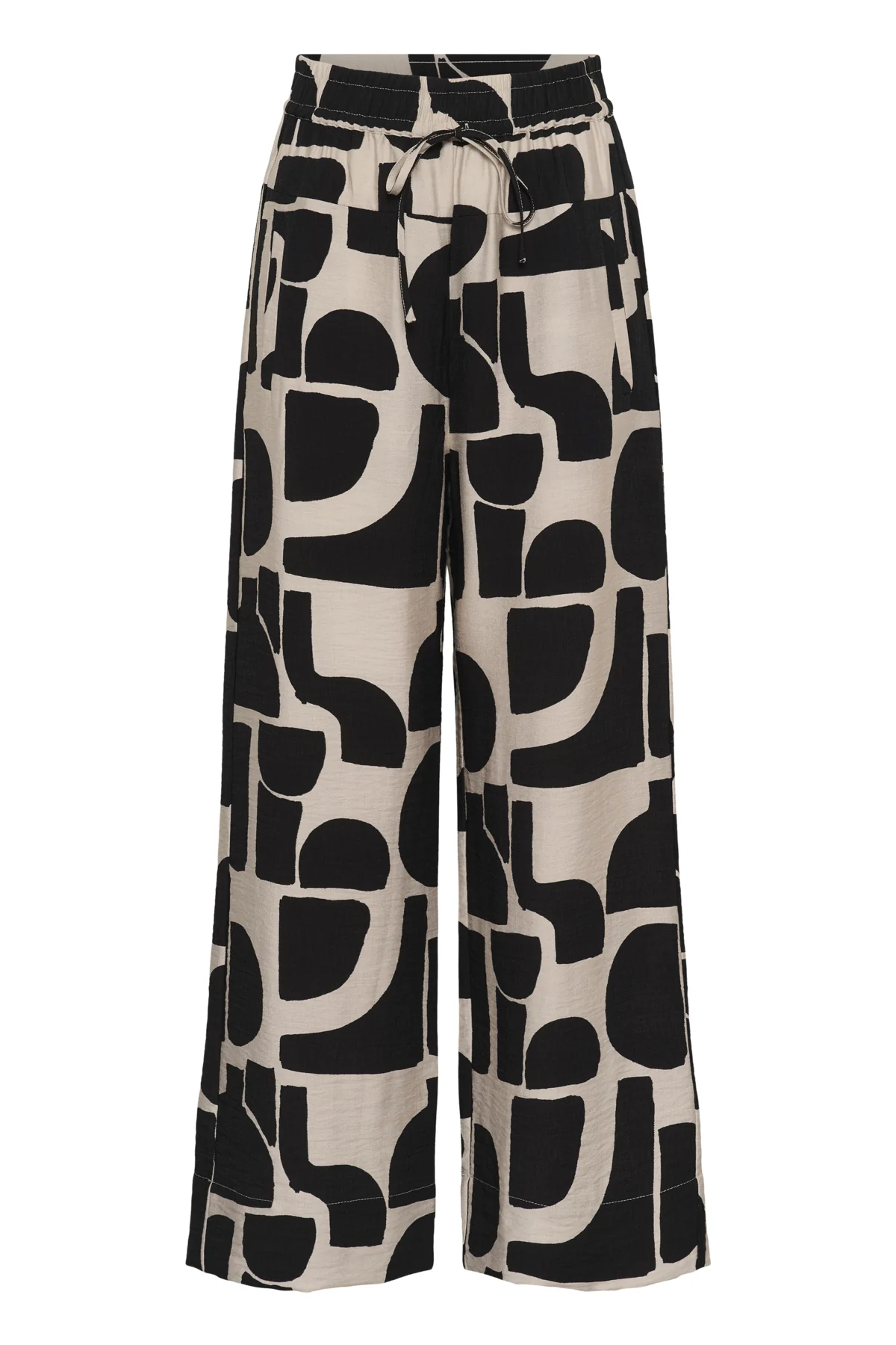 Inwear naisten housut LynnIW Pant, Black Soft Blocks - Image 7