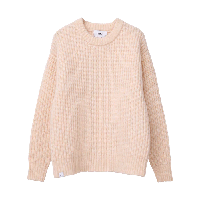 Makia naisten neulepusero MABEL KNIT, luonnonvalkoinen - Image 2