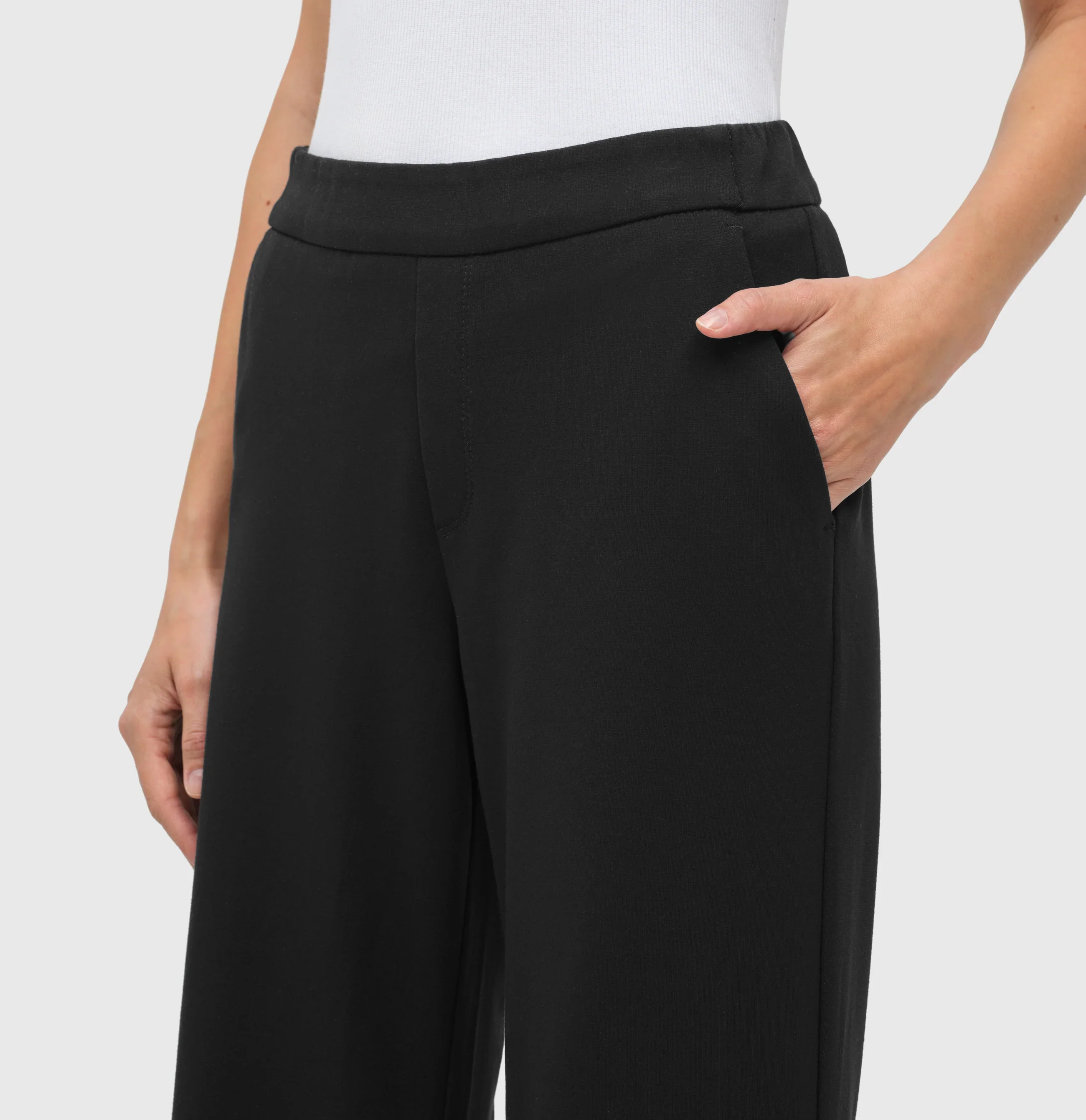 Mac naisten housut Chiara Long Pant, musta - Image 6