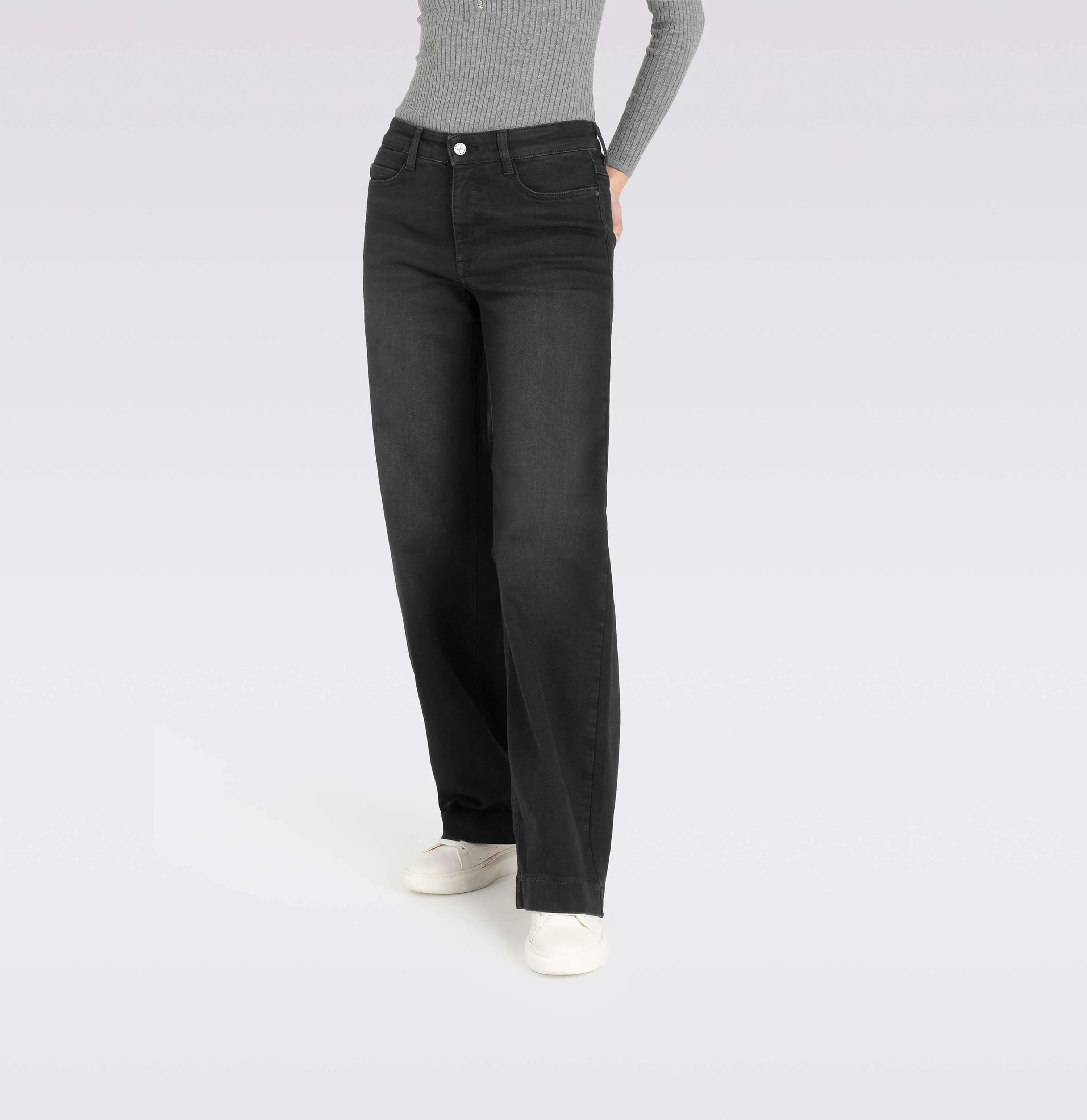 Mac Naisten Farkut Dream Wide Musta - Image 7