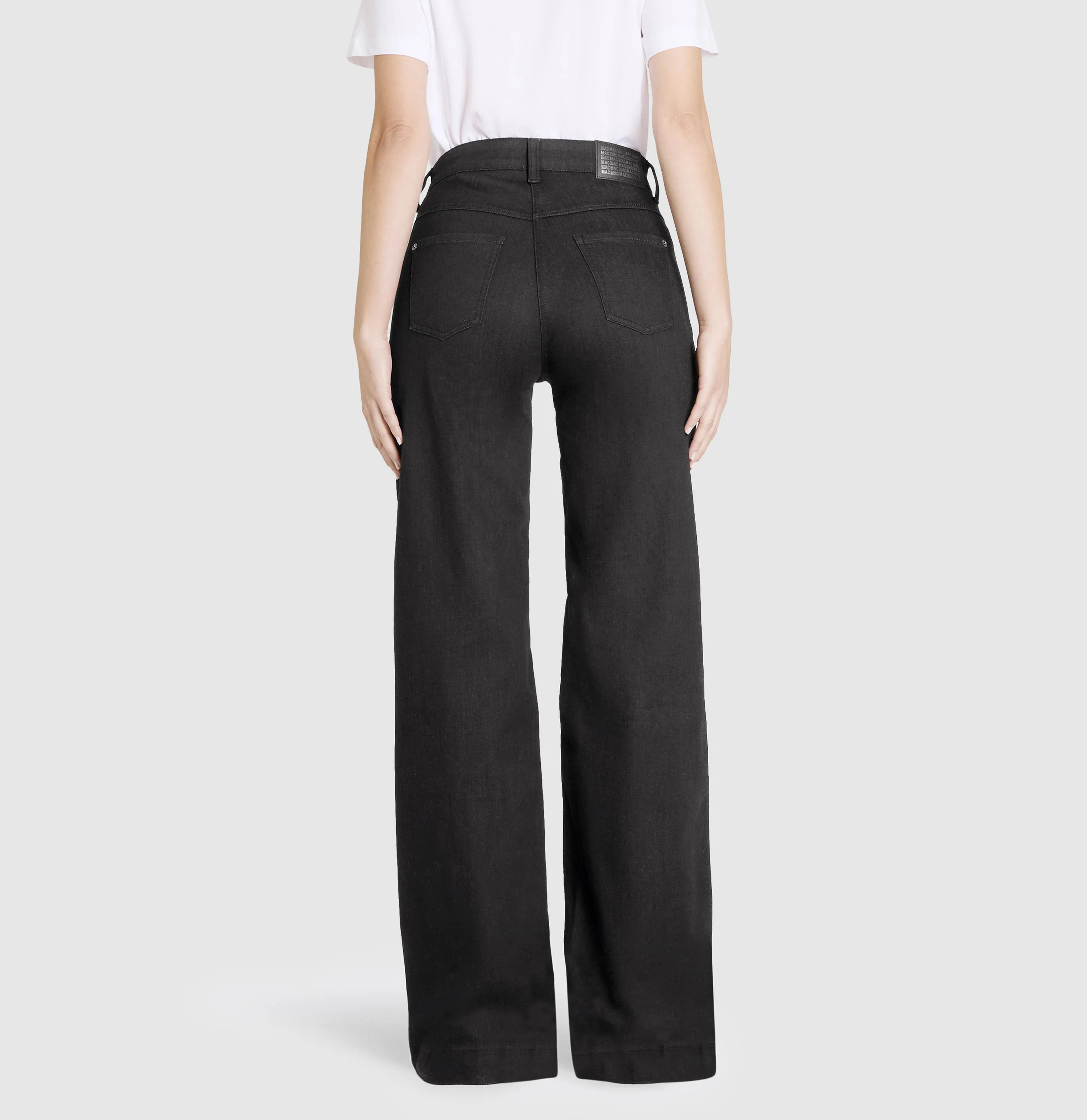 Mac naisten farkut Wide Stretch, musta - Image 3
