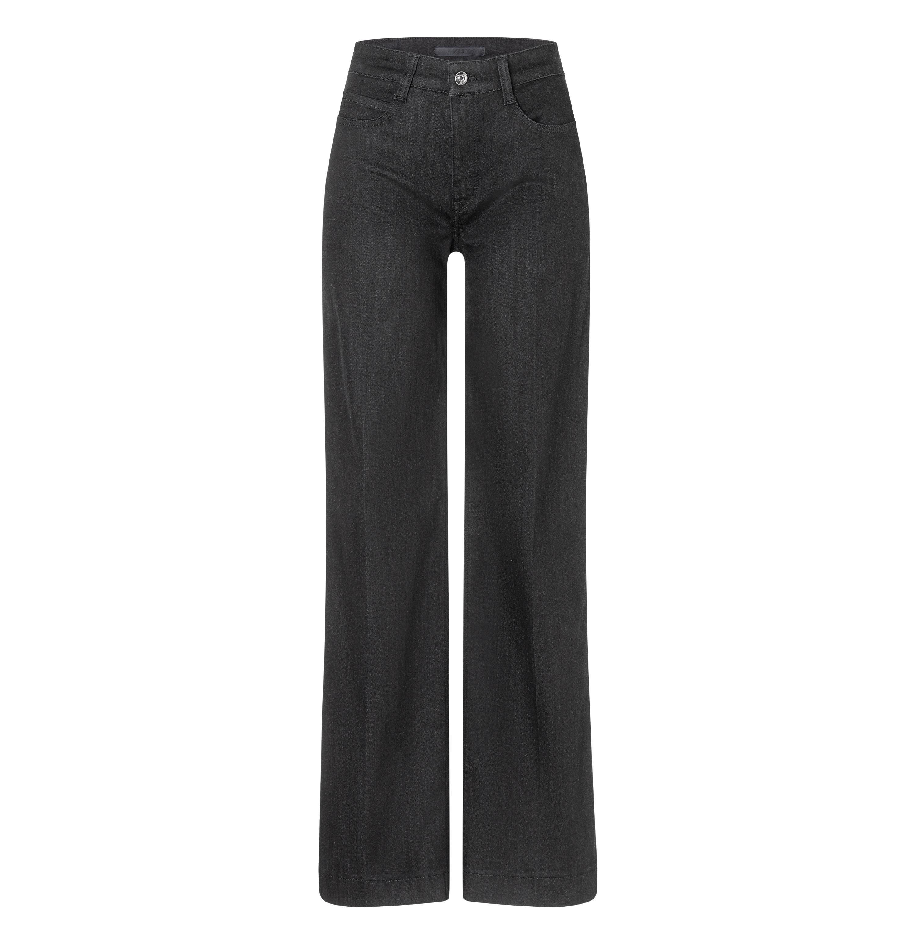 Mac naisten farkut Wide Stretch, musta - Image 5