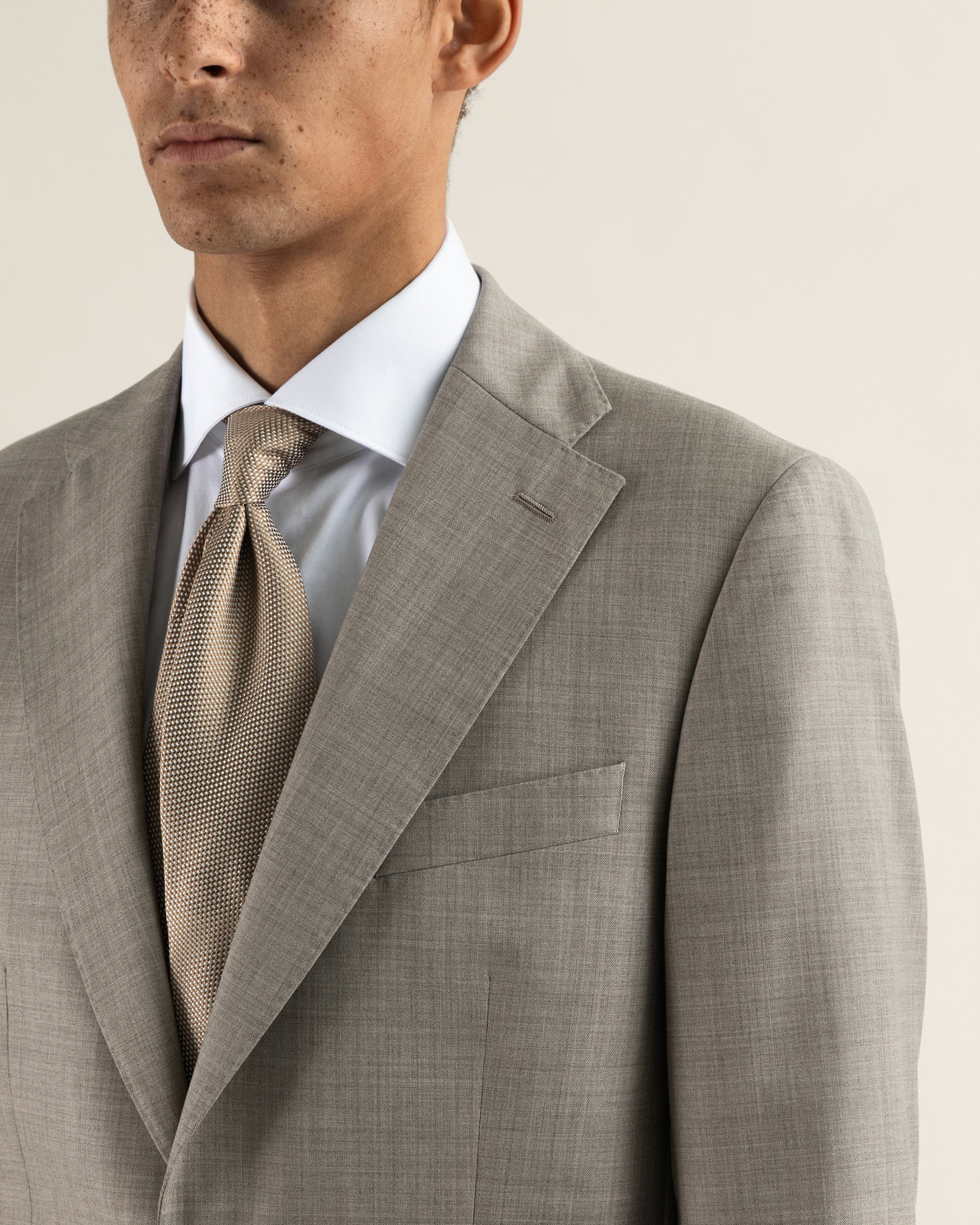 Turo puvuntakki Madrid Modern Fit Suit Jacket Vitale, Beige - Image 3
