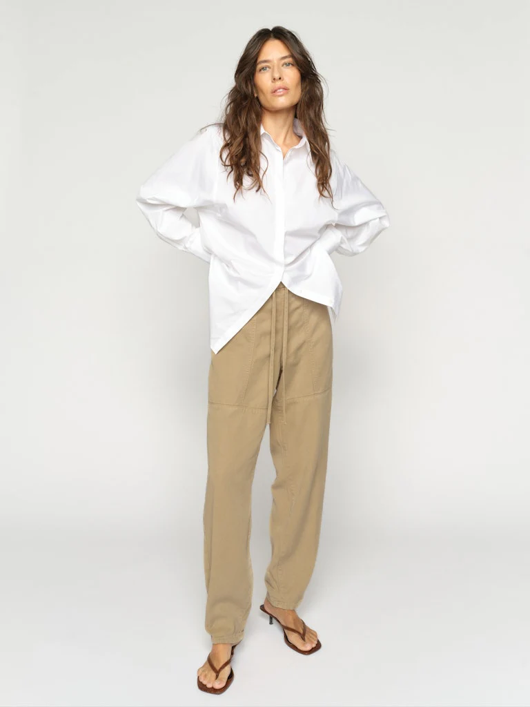 Mos Mosh naisten housut Maison Stalom Pant, vaalea beige