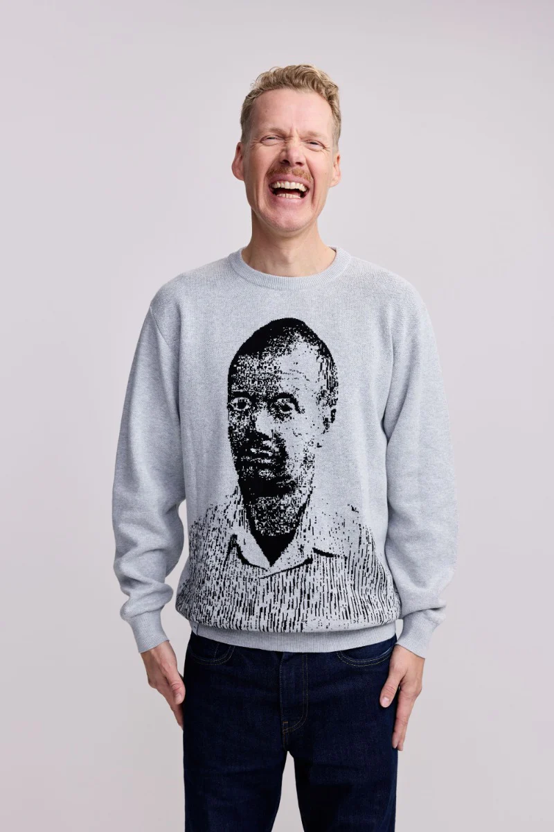 Makia Miesten Neule Seteli Knit, Keskiharmaa - Image 2