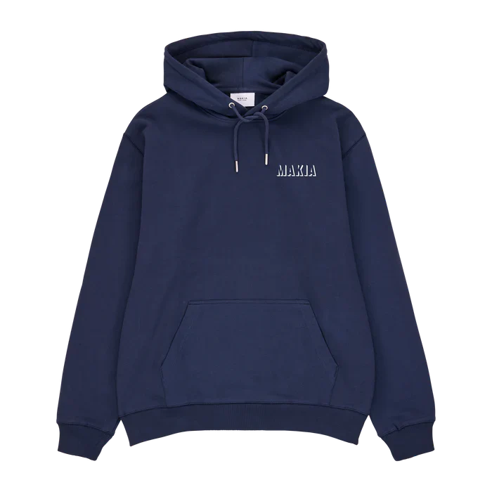 Makia miesten huppari, Shadow Hooded Sweatshirt Tummansininen
