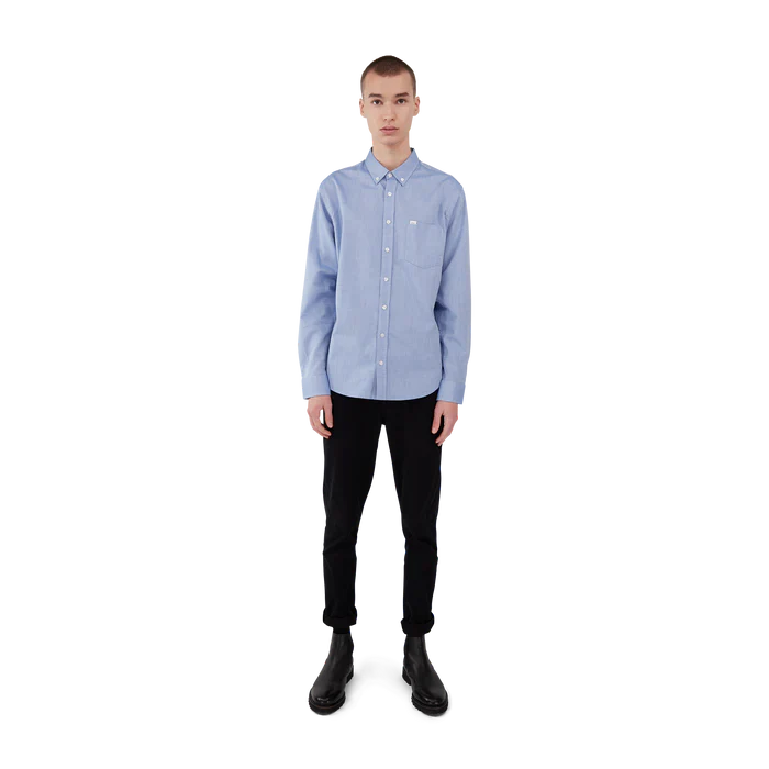 Makia Miesten Kauluspaita, Flagship Shirt Keskisininen