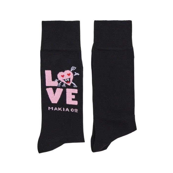 Makia miesten sukat, FEELING SOCKS Musta - Image 2