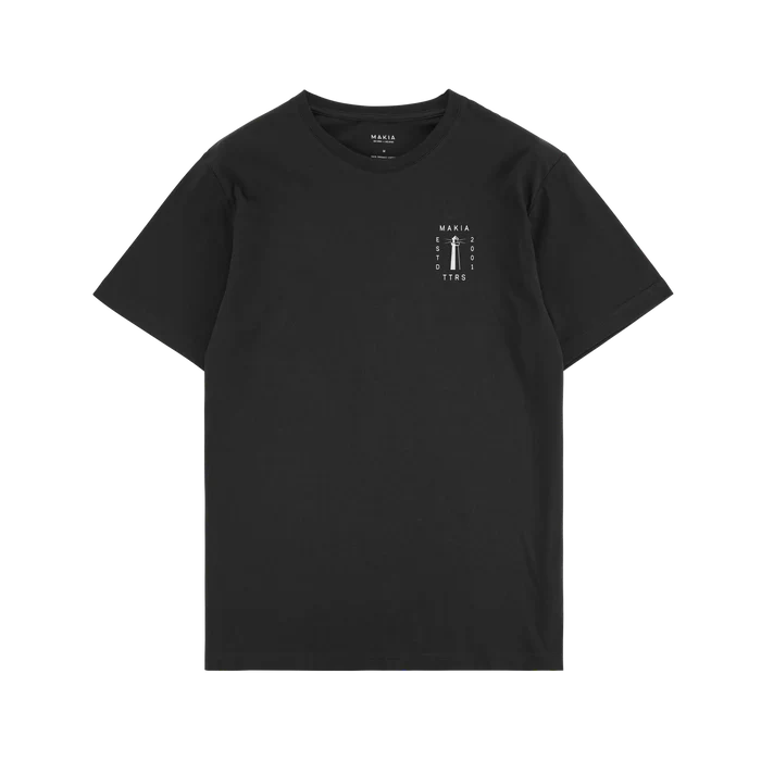 Makia miesten t-paita, CAIRN T-SHIRT Musta