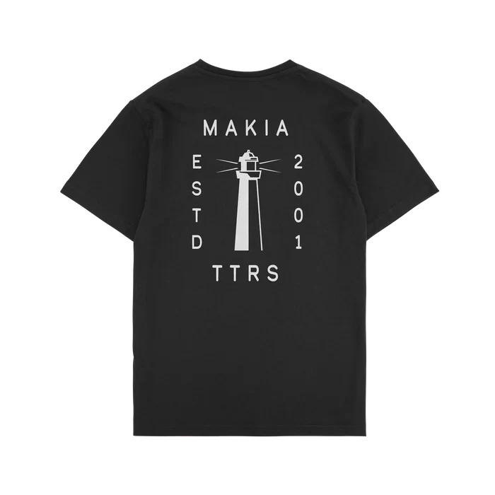 Makia miesten t-paita, CAIRN T-SHIRT Musta - Image 2