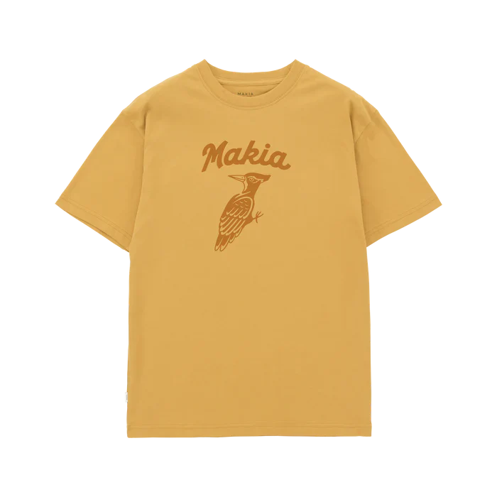Makia miesten t-paita, MARTIUS T-SHIRT Keltainen