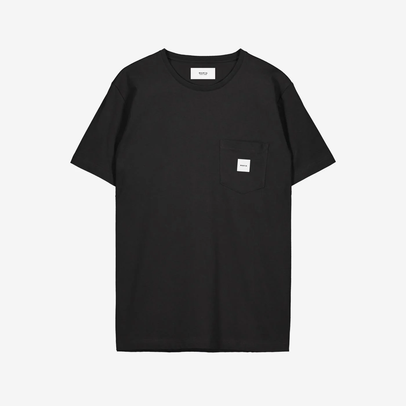Makia Miesten T-paita, Square Pocket T-Shirt Musta