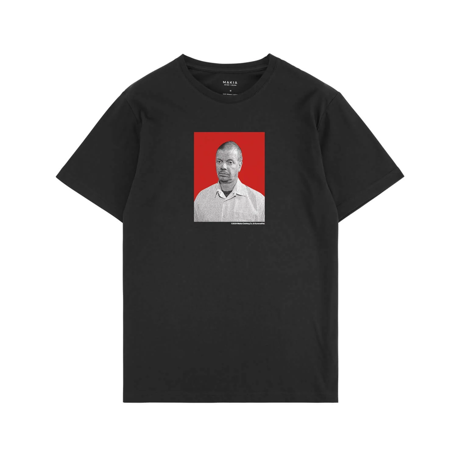 Makia Miesten T-Paita, TONNI T-SHIRT Musta - Image 2